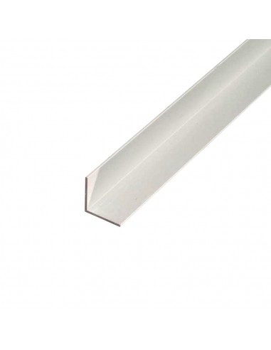 Profil cornier Aluminiu 20 × 20 mm Alb
